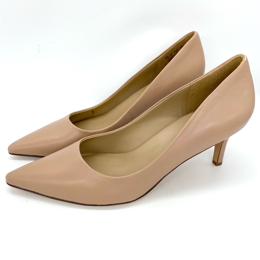 Naturalizer Everly Barely Nude Leather Pumps
